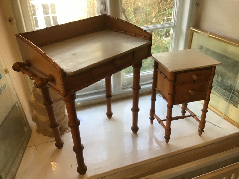 Apprentice piece Bamboo washstand  View III