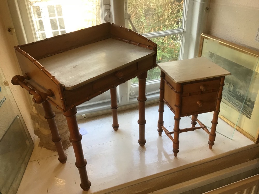 Apprentice piece Bamboo washstand  View V