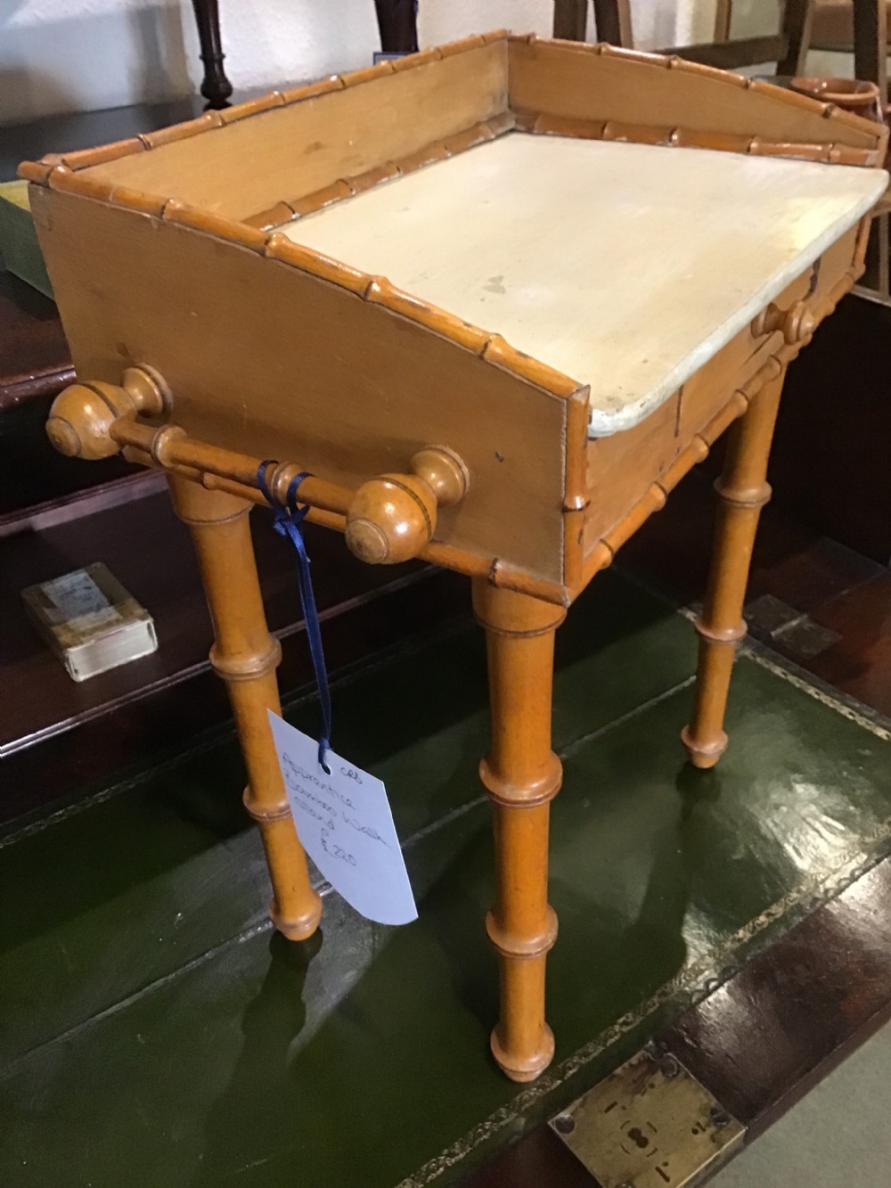 Apprentice piece Bamboo washstand  View VIII