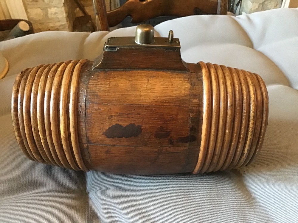 Oak and Willow Costrel or Harvest Barrel  View II