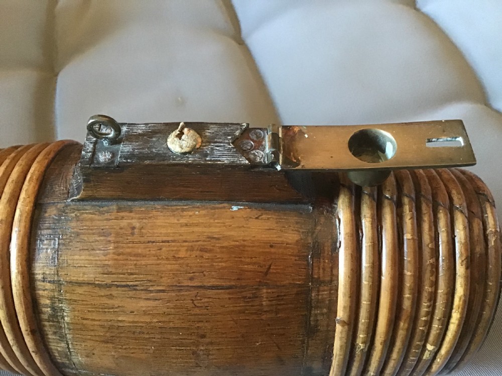 Oak and Willow Costrel or Harvest Barrel  View III