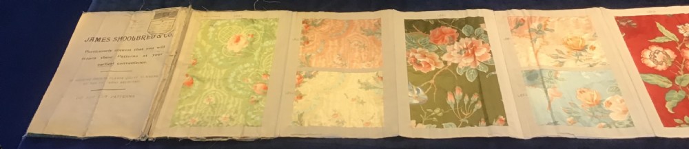 RARE James Shoolbred & Co Fabric Sample Catalogue  View V