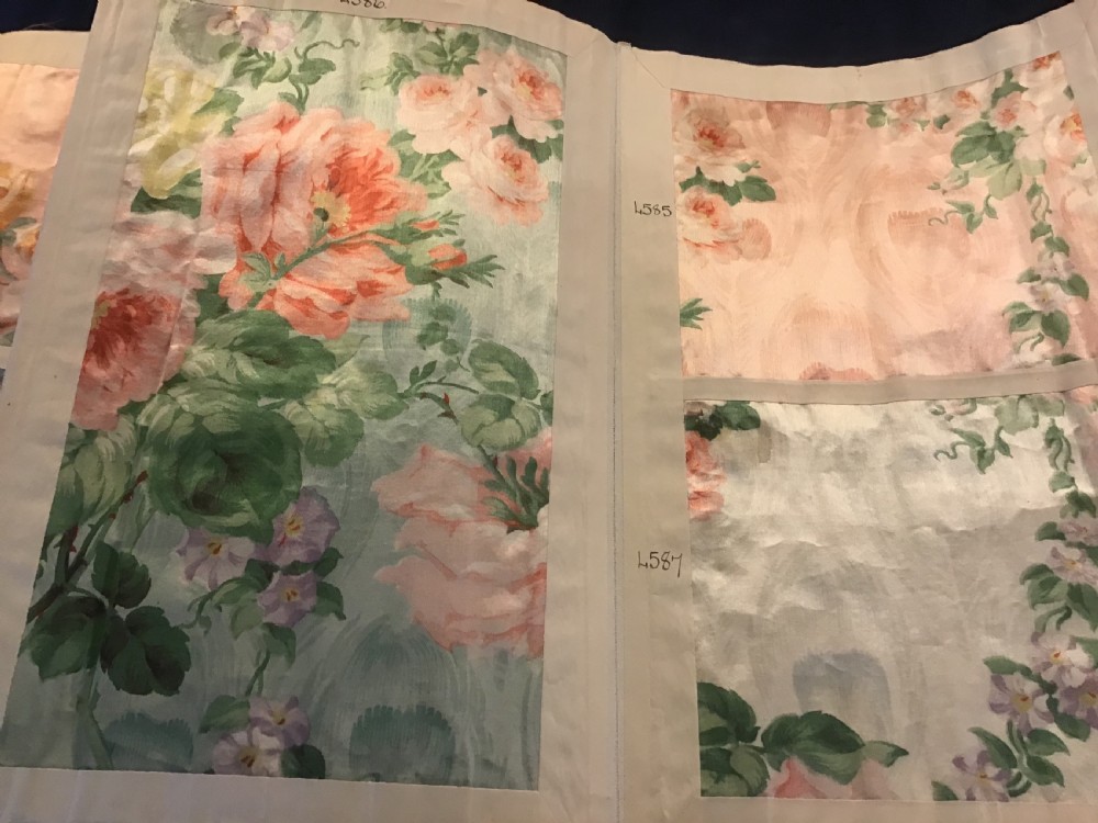 RARE James Shoolbred & Co Fabric Sample Catalogue  View VII