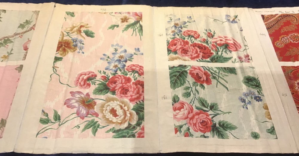 RARE James Shoolbred & Co Fabric Sample Catalogue  View XI