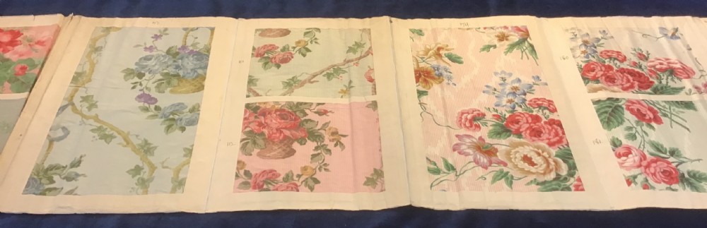 RARE James Shoolbred & Co Fabric Sample Catalogue  View XII