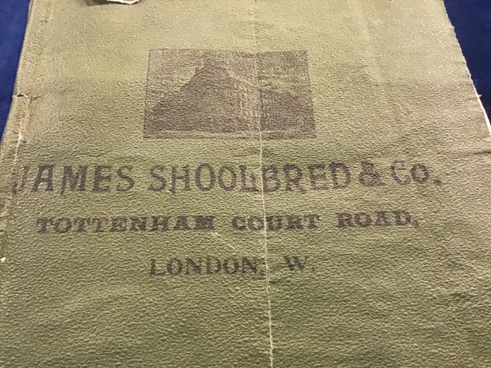 RARE James Shoolbred & Co Fabric Sample Catalogue  View XVIII