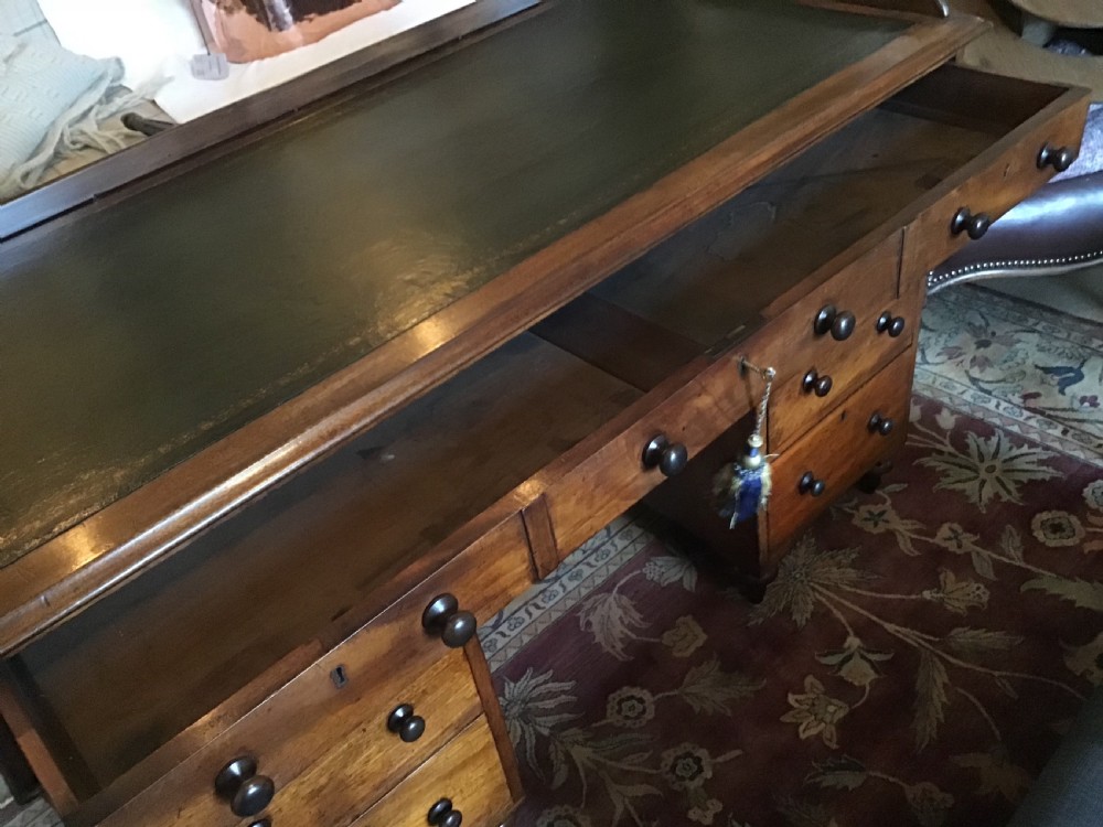 William IV Mahogany Campaign Desk  View II