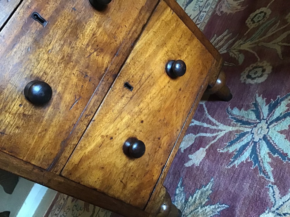 William IV Mahogany Campaign Desk  View V