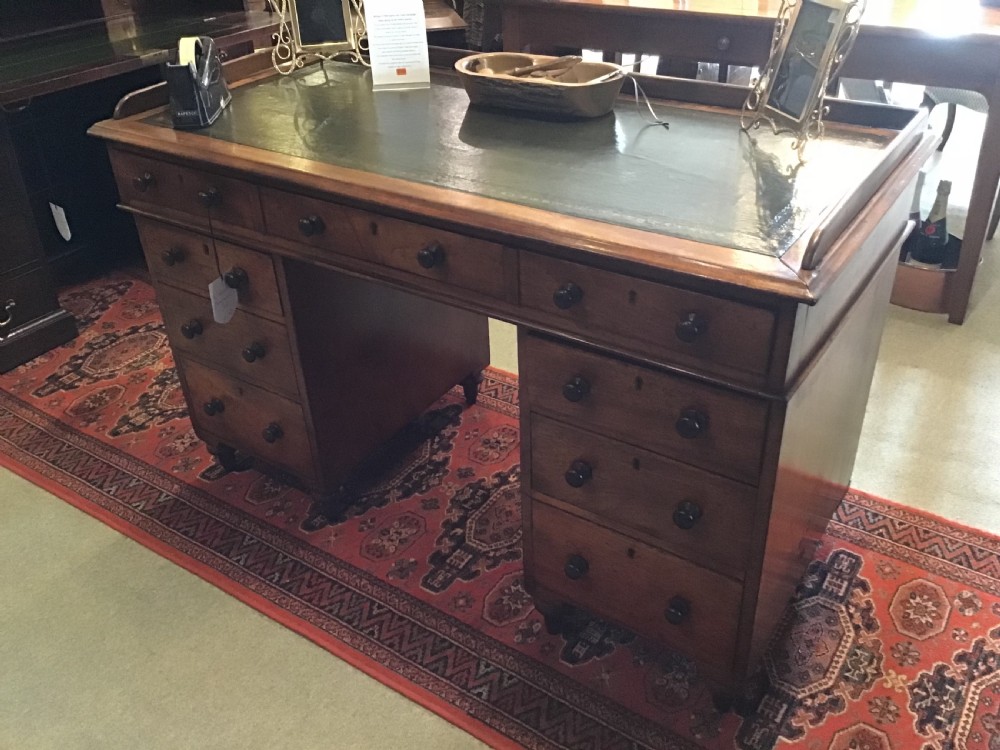 William IV Mahogany Campaign Desk  View VI