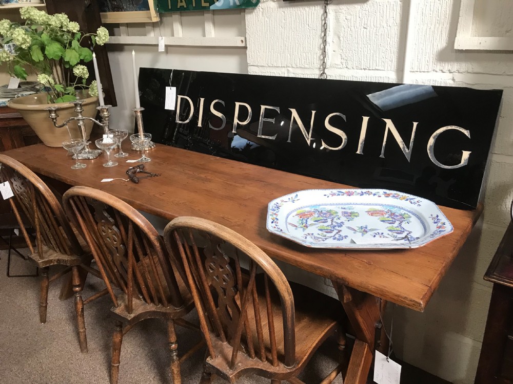 1920’s Glass Shop sign Dispensing  View VI