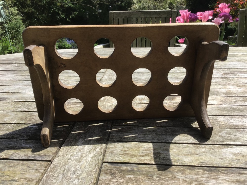 Antique Welsh Sycamore Egg Rack  View V