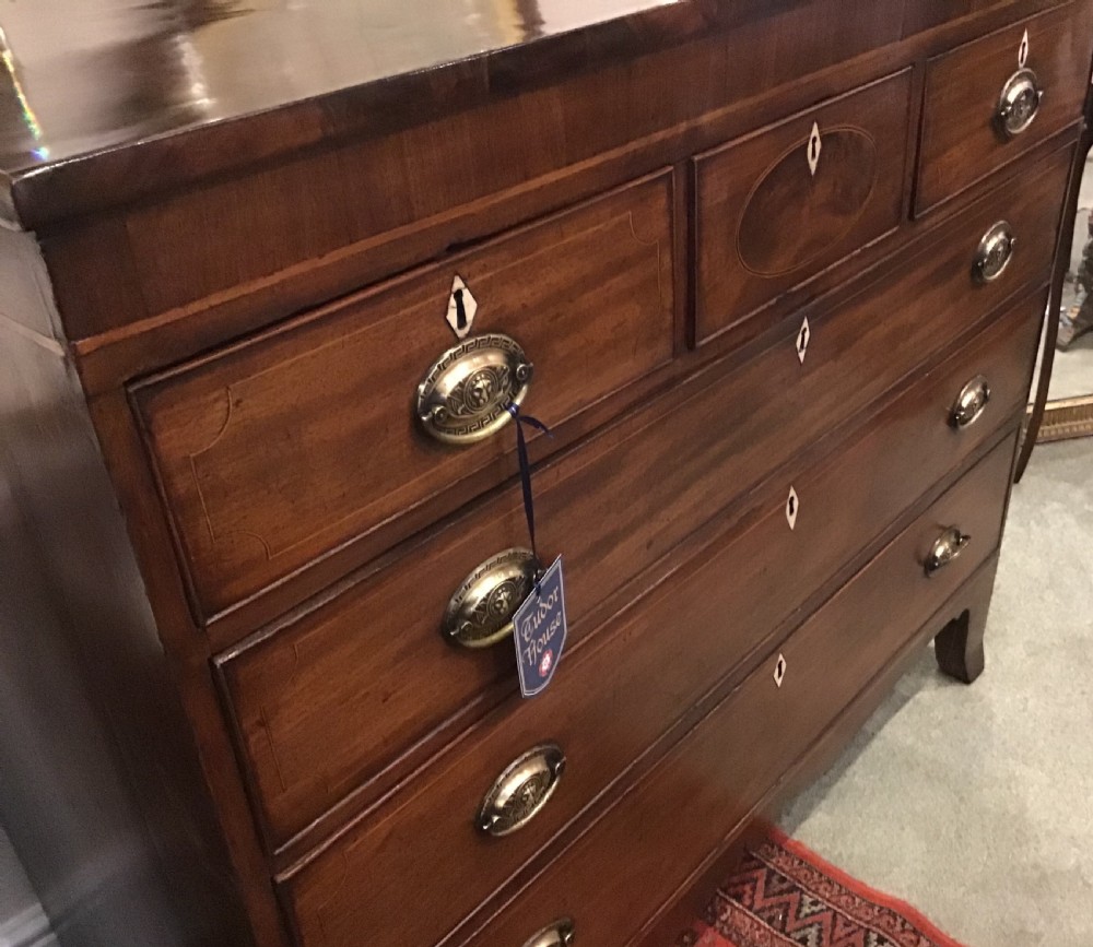 Georgian Mahogany Chest of Drawers  View III