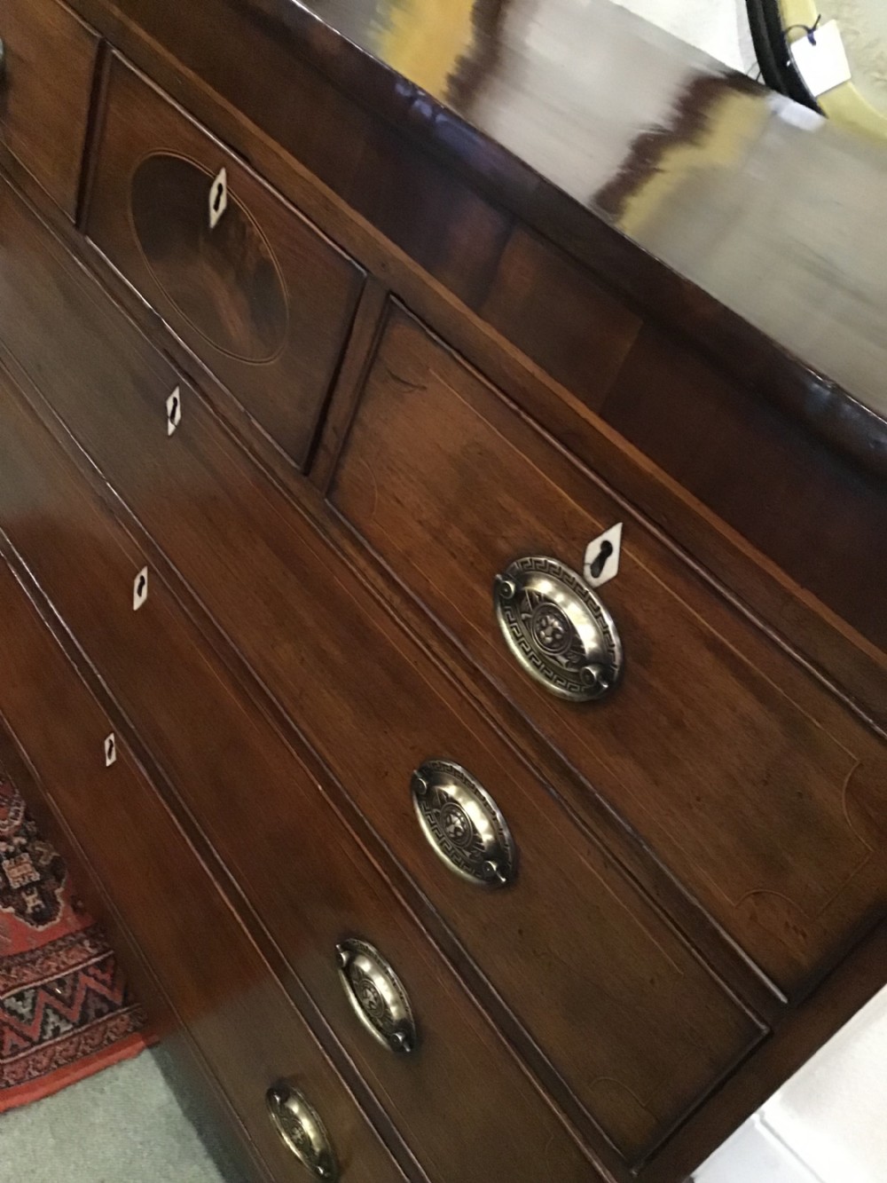 Georgian Mahogany Chest of Drawers  View V