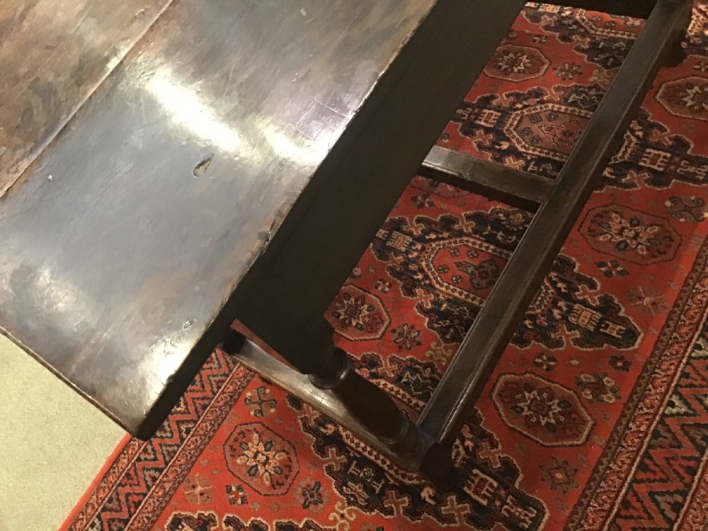 18th century Country Oak Side Table  View VI
