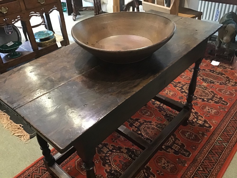 18th century Country Oak Side Table  View VII