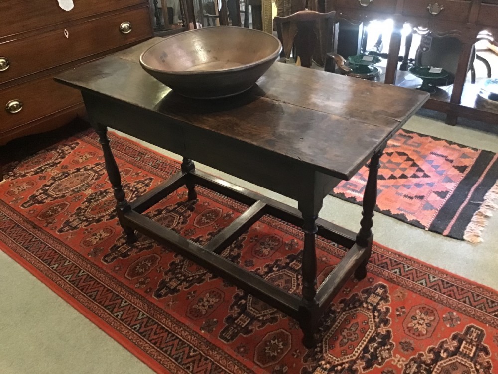 18th century Country Oak Side Table  View VIII