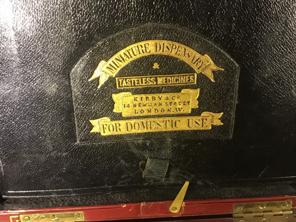 Mid 19th century apothecary chest for domestic use  View II