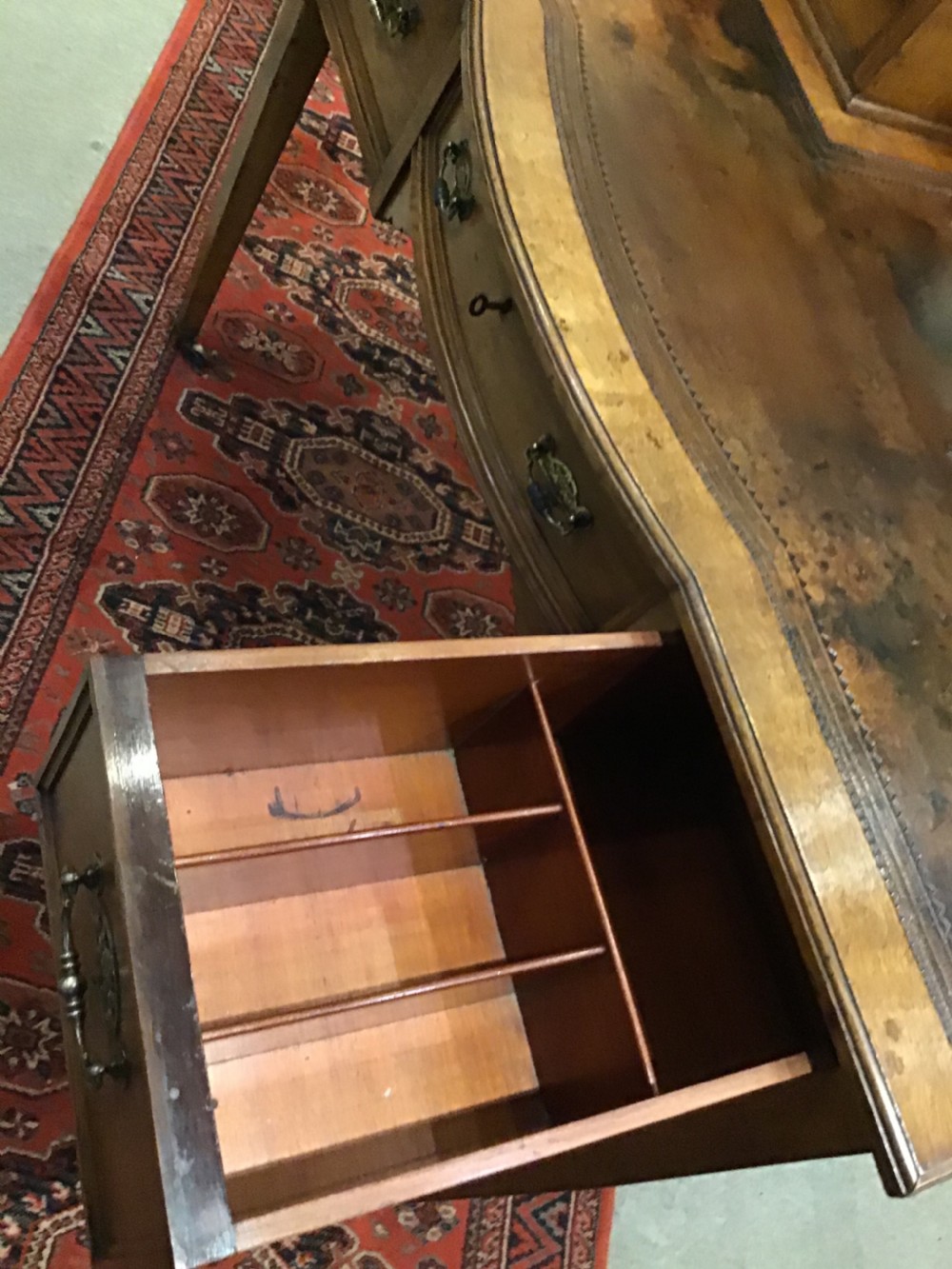 Ladies writing desk by Maple & Co  View III