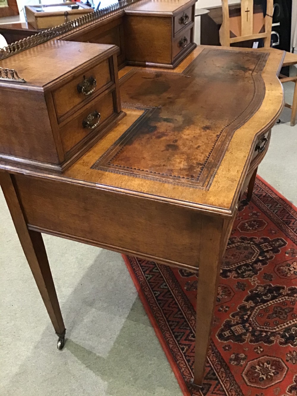 Ladies writing desk by Maple & Co  View VIII