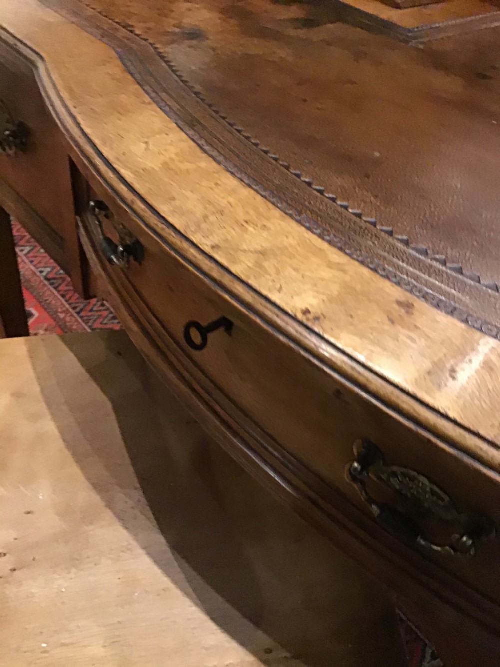 Ladies writing desk by Maple & Co  View IX