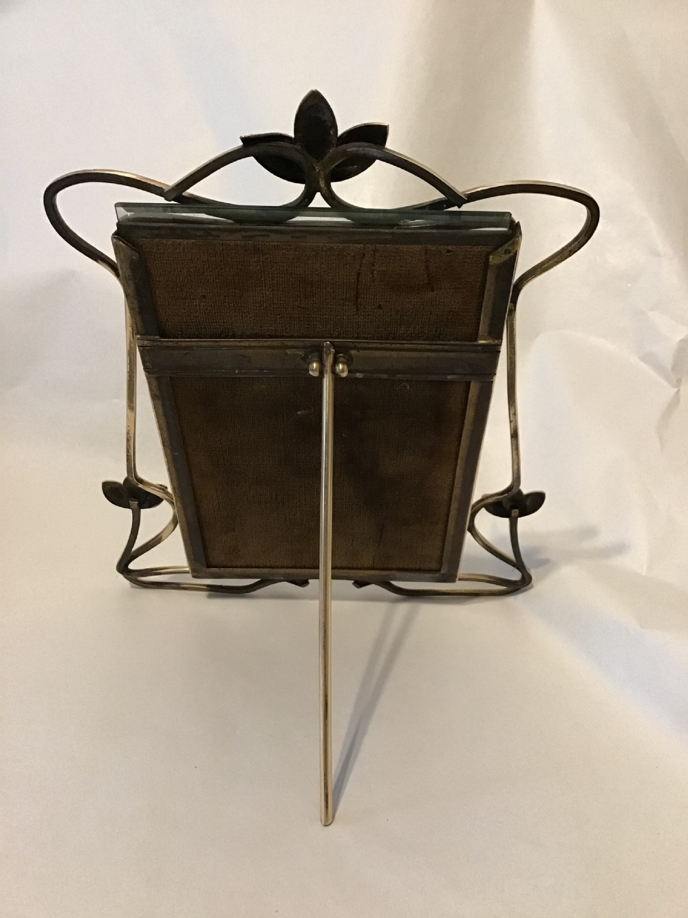 Art Nouveau Brass Photograph Frame  View II