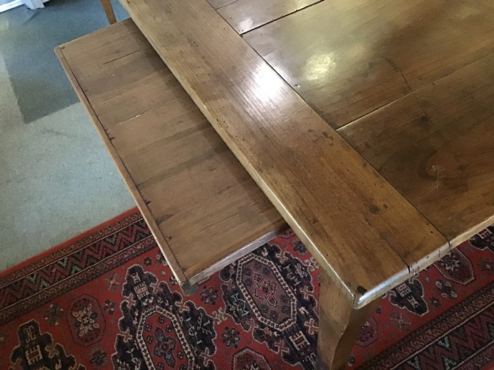 French Fruitwood Farmhouse Table  View IV