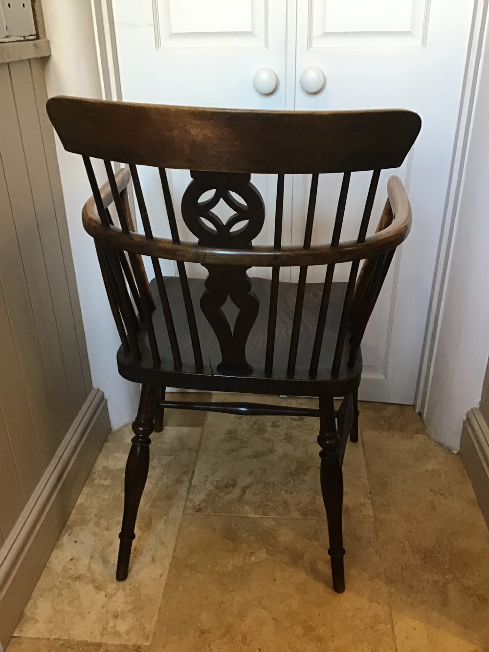 Thames Valley Elm Windsor Chair  View IV