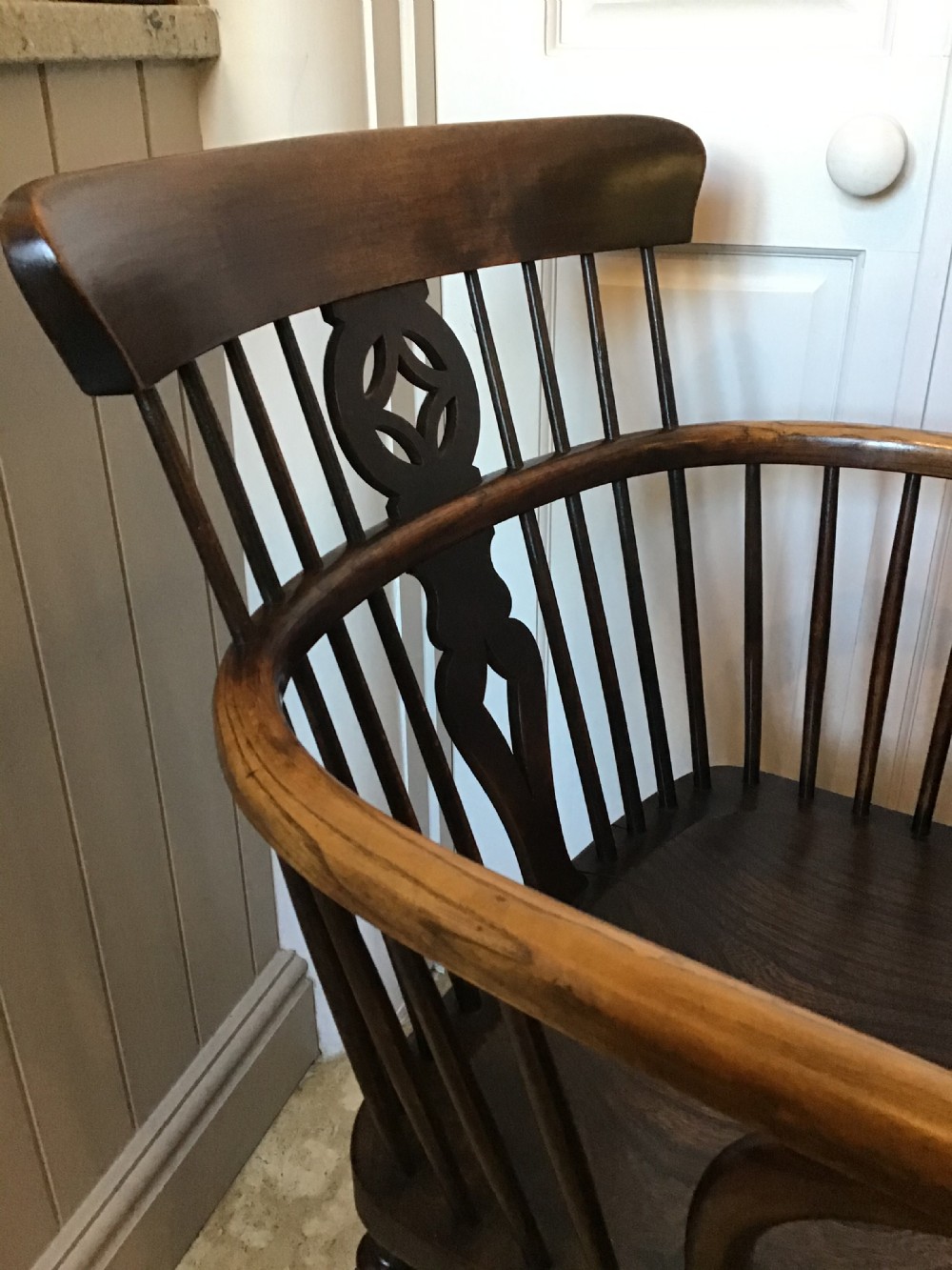 Thames Valley Elm Windsor Chair  View V
