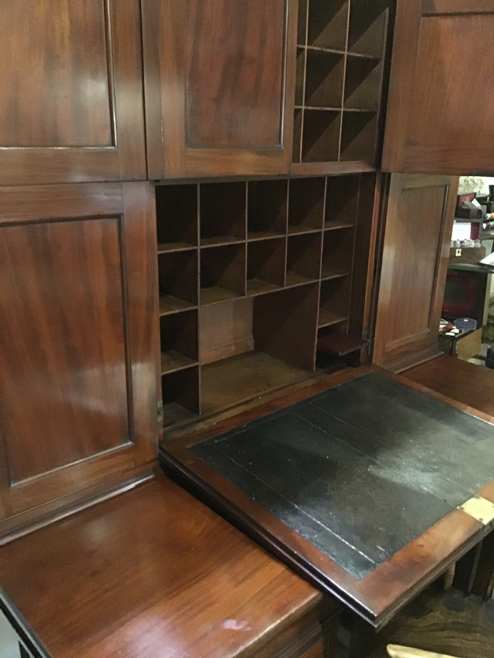 Country House Estate Gentleman’s Desk and Cabinet    View III