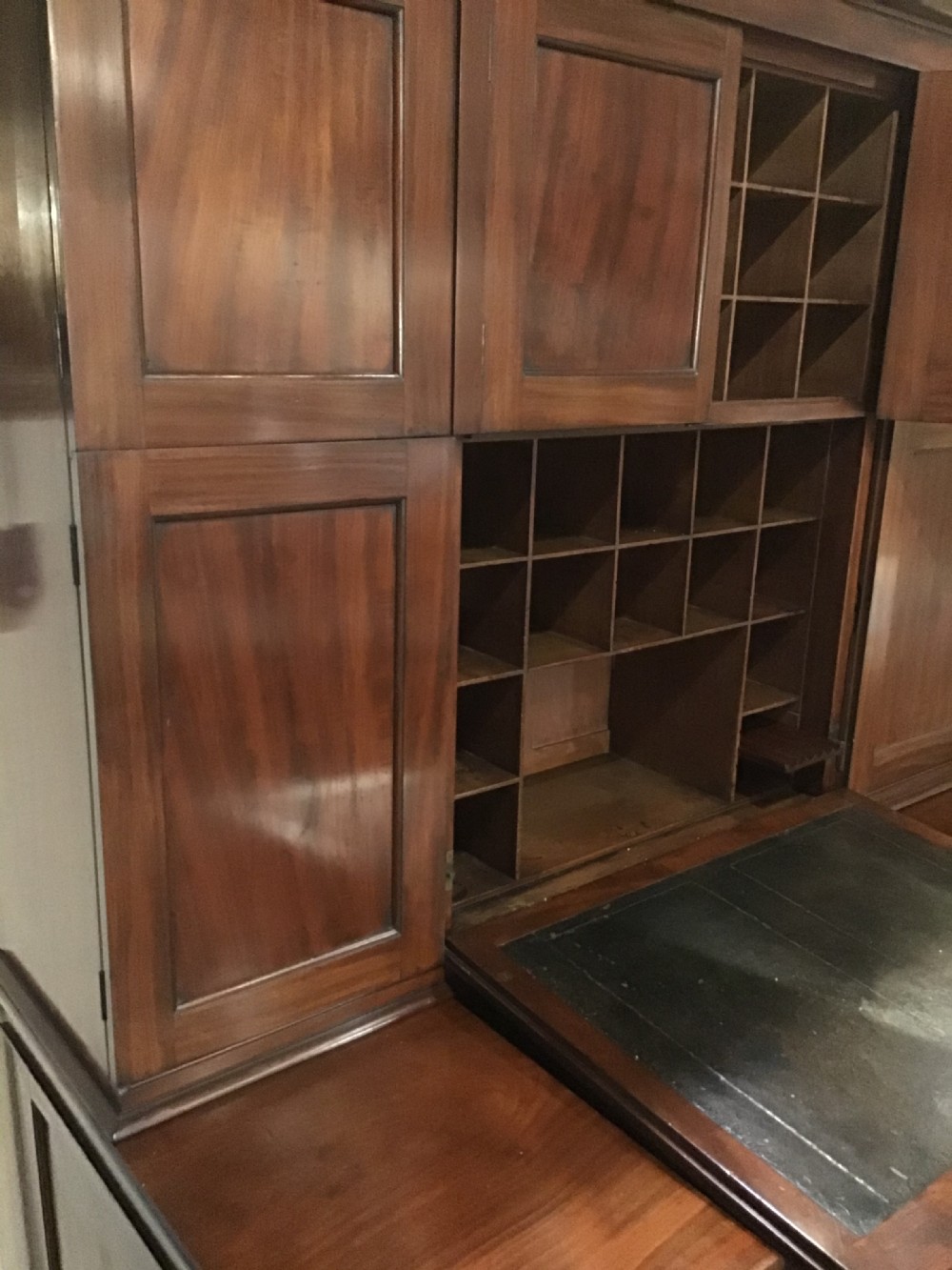 Country House Estate Gentleman’s Desk and Cabinet    View IV