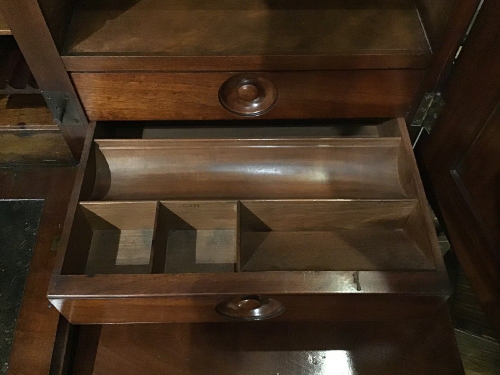 Country House Estate Gentleman’s Desk and Cabinet    View XII