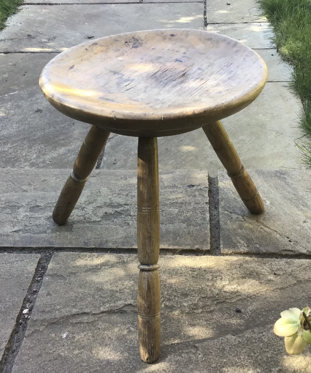 Welsh Sycamore Milking Stool 