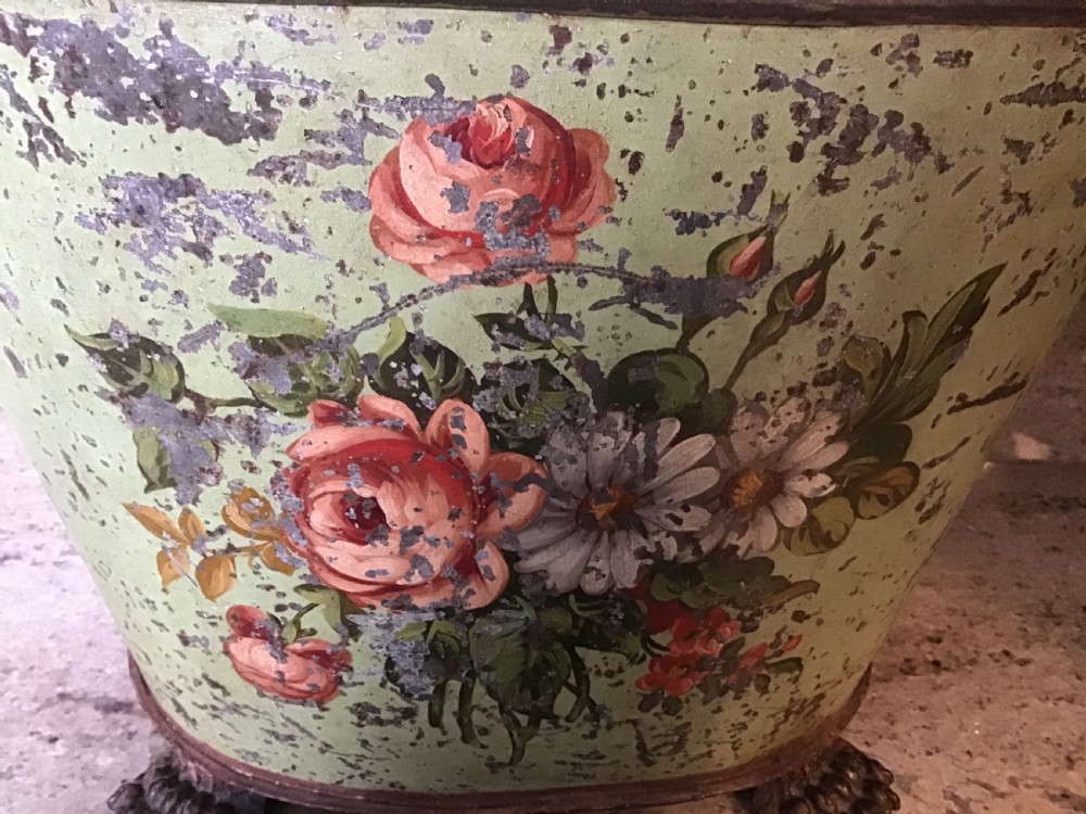 Victorian Toleware Coal Bucket  View VII