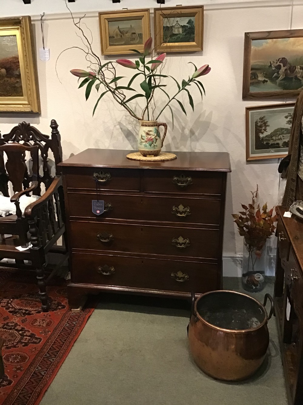Fine George III Mahogany Chest of Drawers  View XI