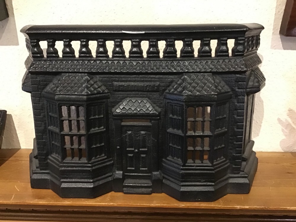 Small Fire Curb in the form of a house 