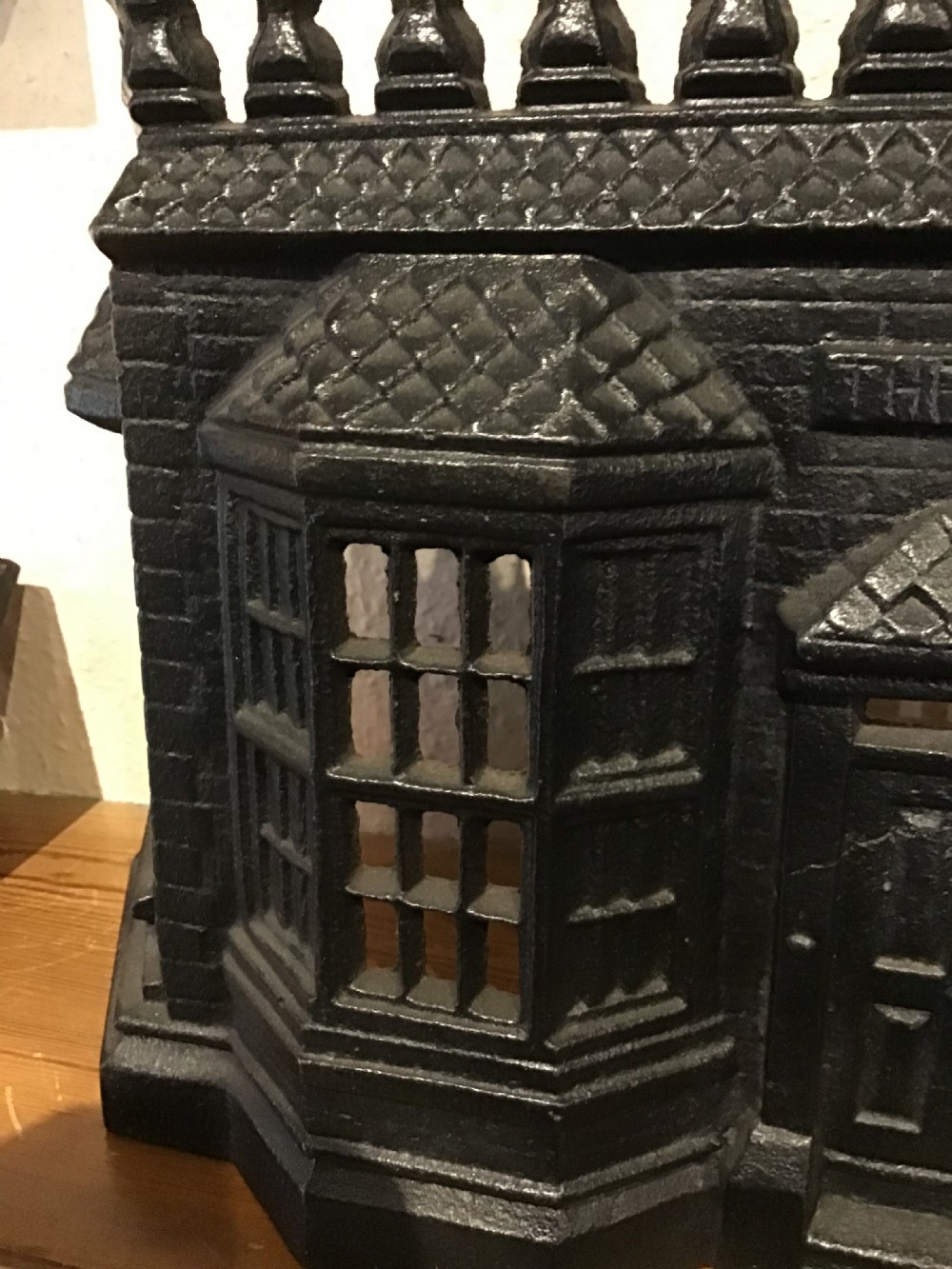 Small Fire Curb in the form of a house  View II