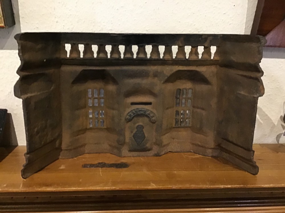 Small Fire Curb in the form of a house  View III