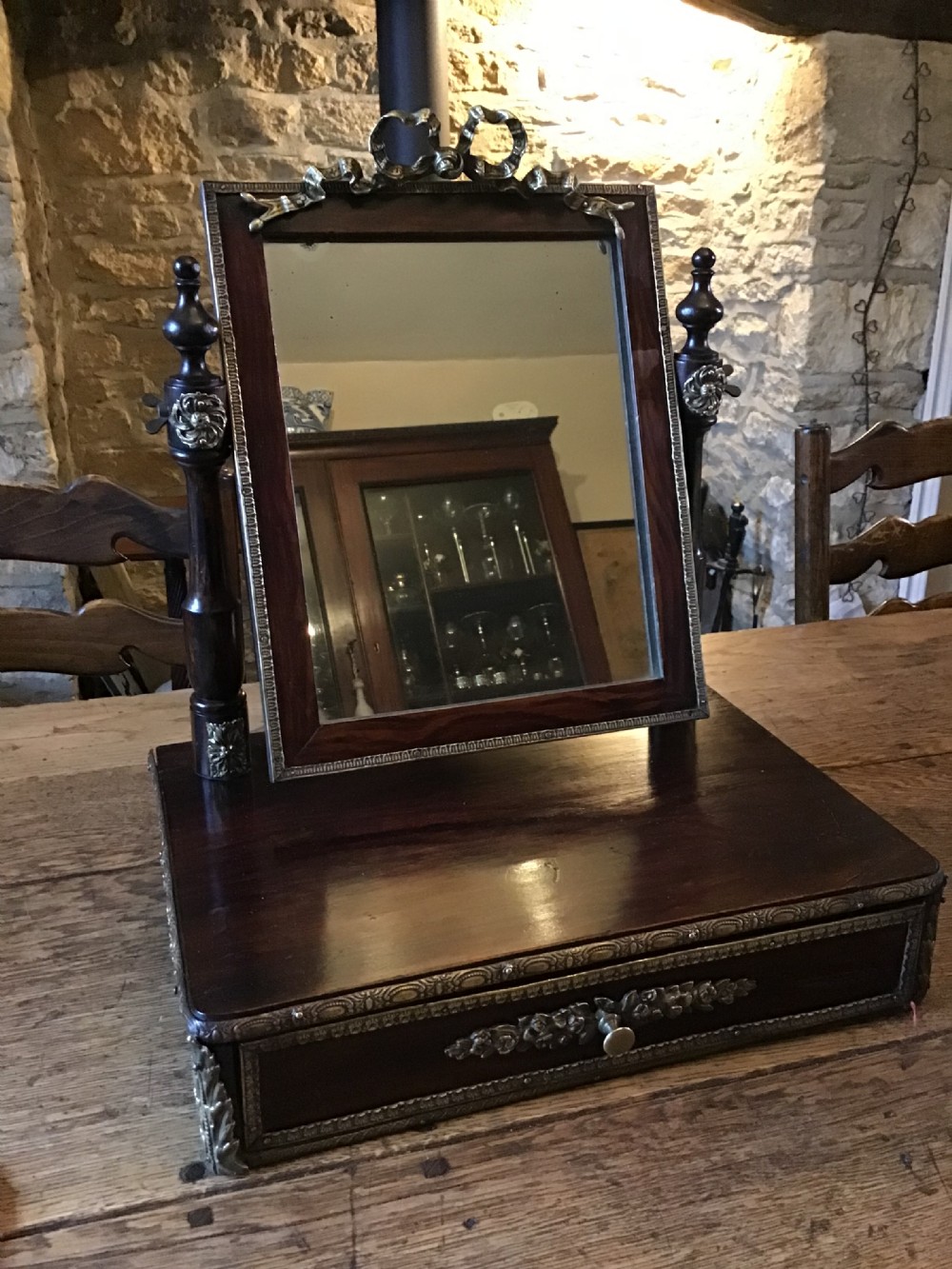 French Dressing Toilet Mirror 