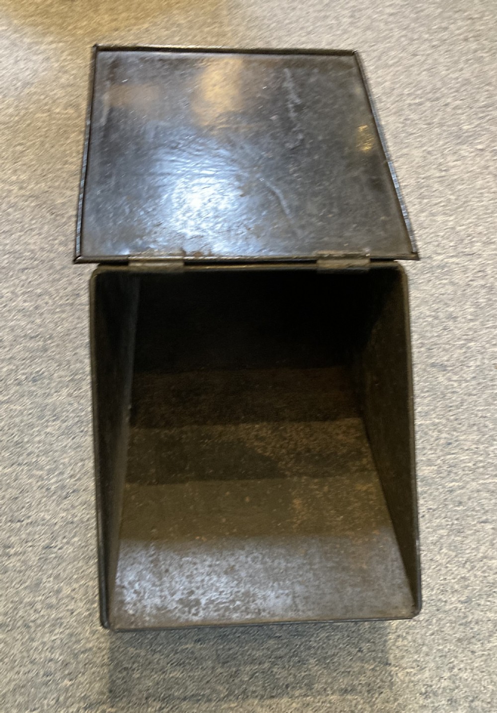 Victorian Toleware Coal Bin  View V