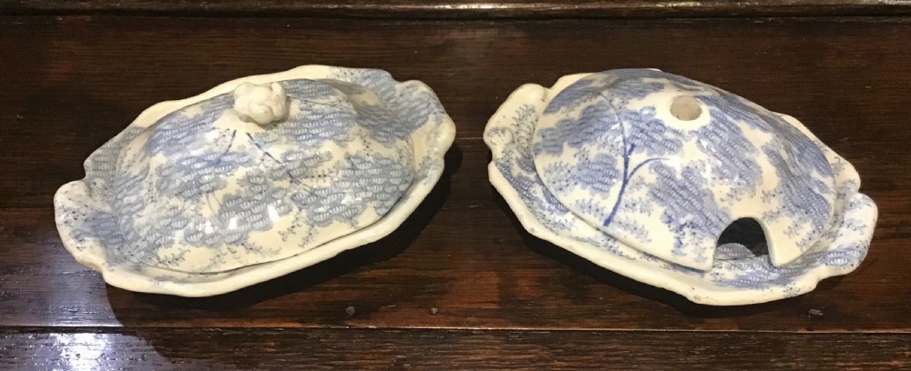 Rare set of child’s miniature dinner service by Alcock & Co View VII
