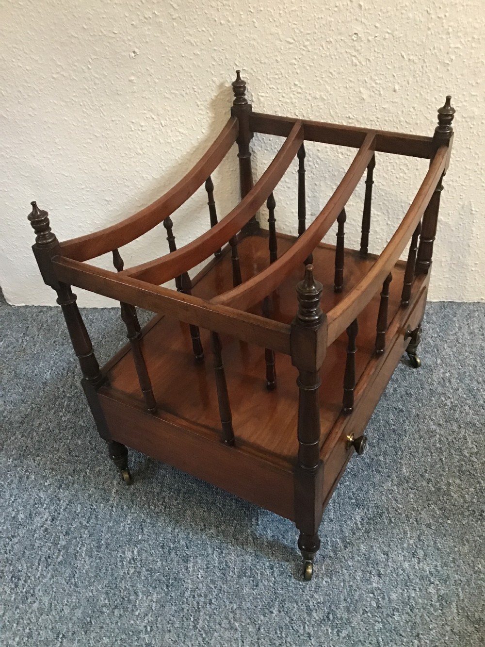 George III Mahogany Music Canterbury  View II