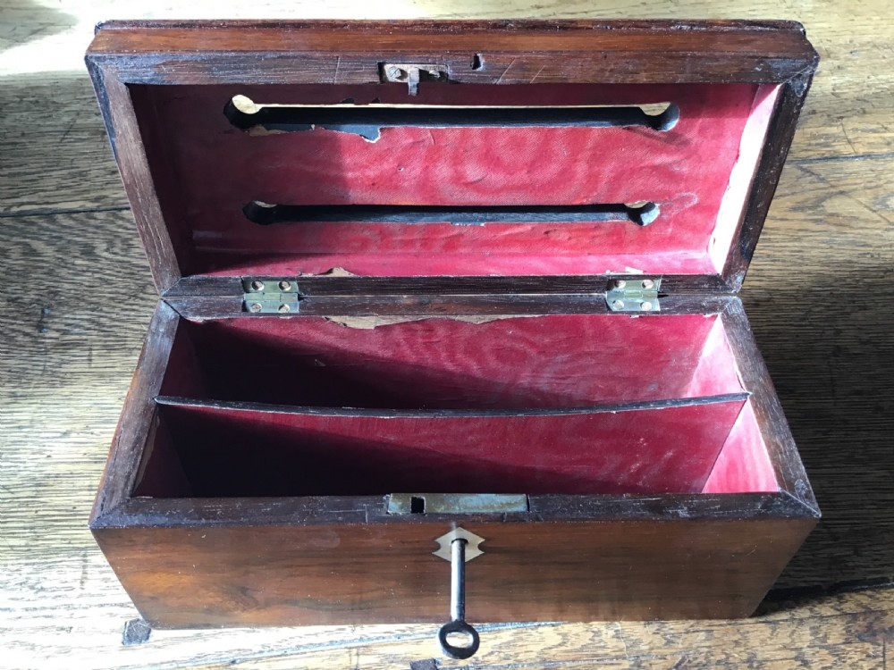 Regency Rosewood Letter Box  View III