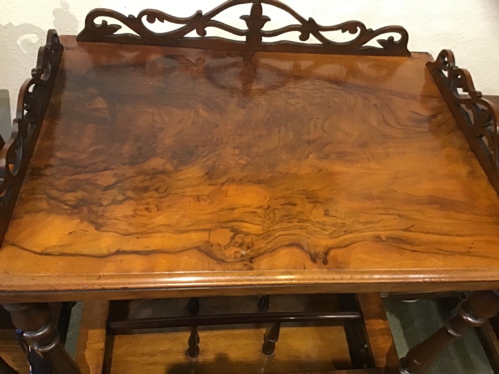 Victorian Walnut Canterbury  View V