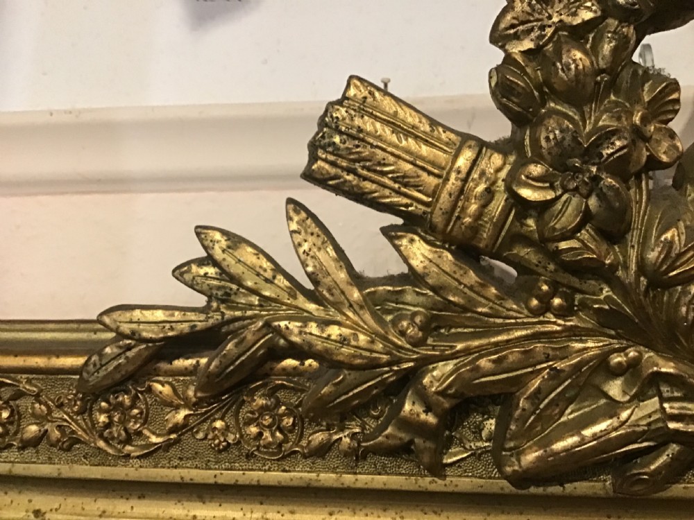 French Gilt Mirror  View II