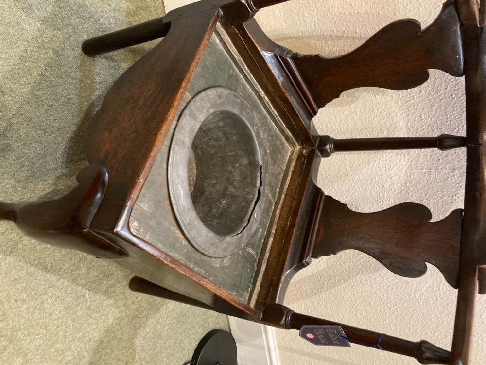 George II Walnut Corner Chair  View X