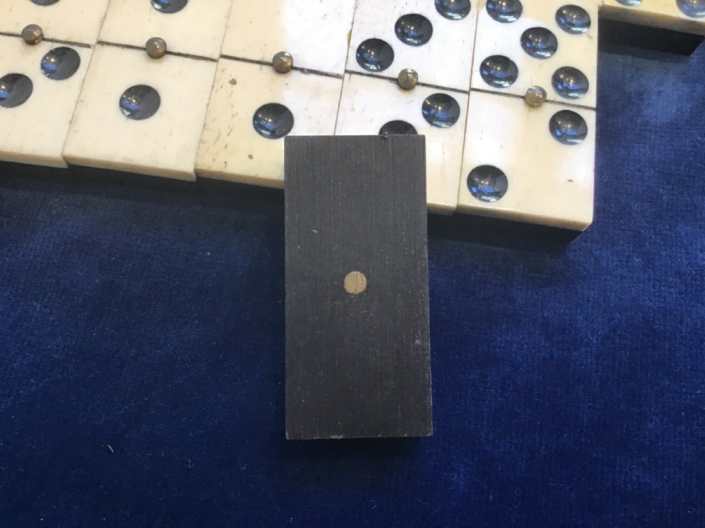 Mahogany cased Domino set  View IV