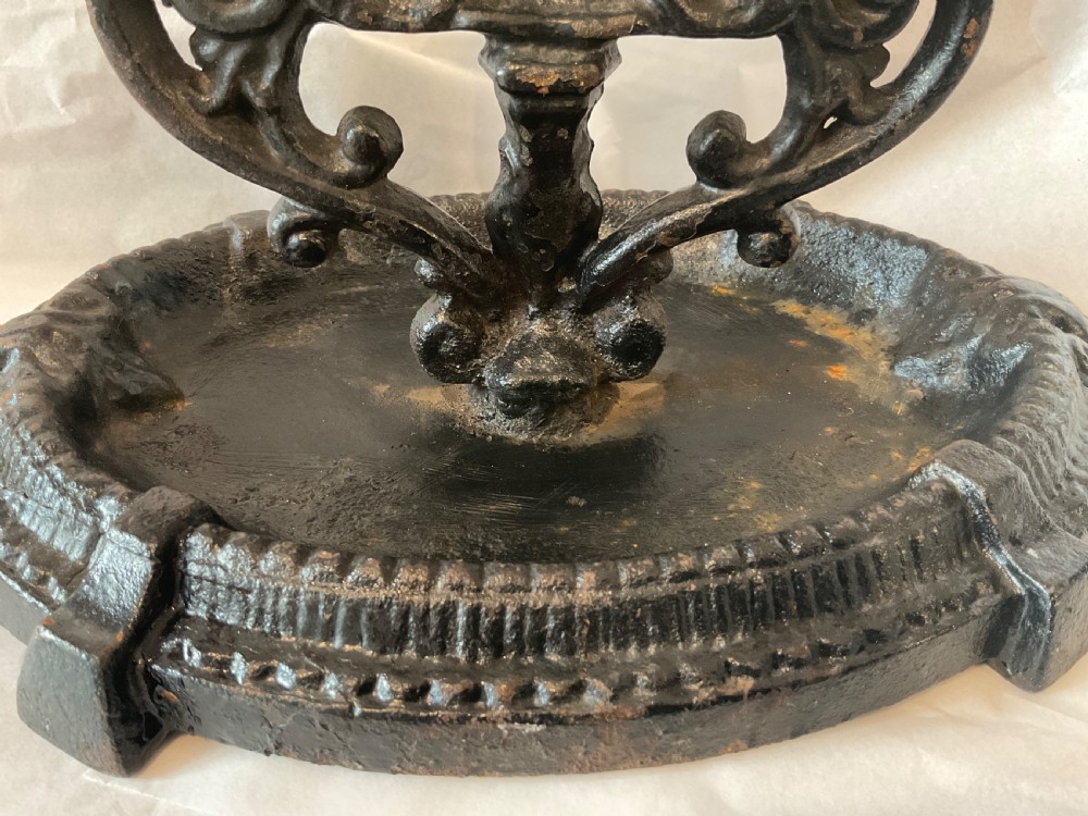 Victorian Cast Iron Boot Scraper  View III