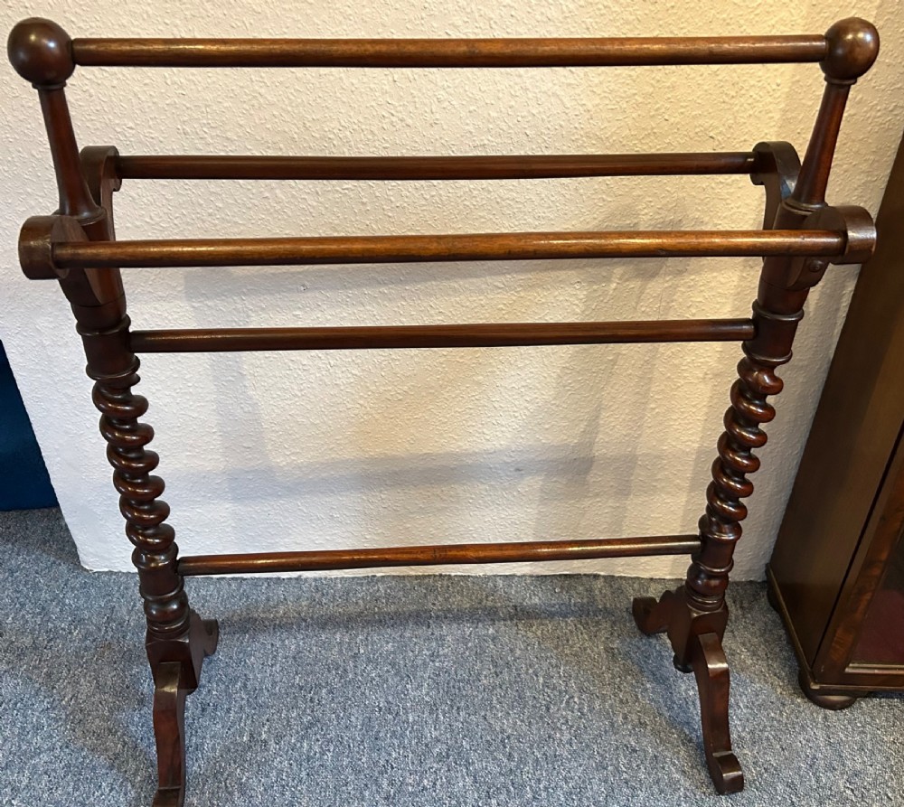 Pair of Victorian Towel Rails  View VI