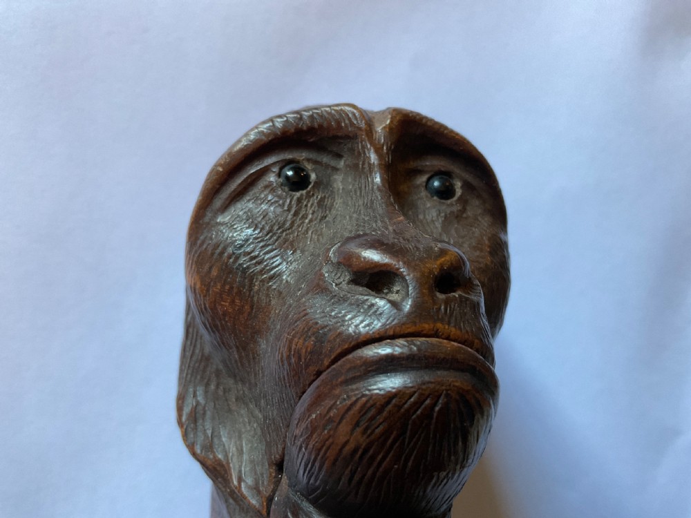 Black Forest Monkey Nutcracker  View IV