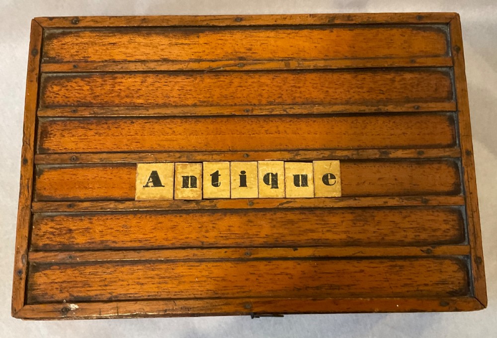 The London Improved Spelling Game Box 
